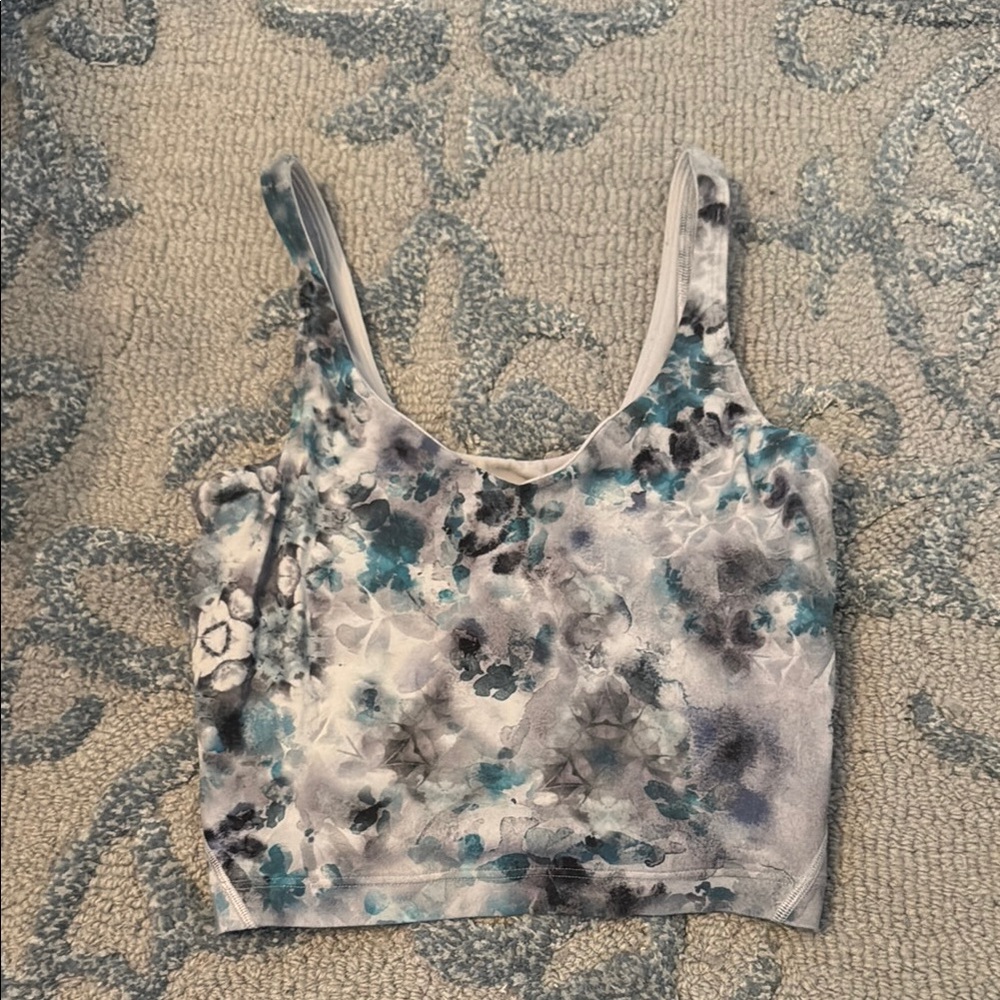 Lululemon Athletica Blue Gray Align Tank Top